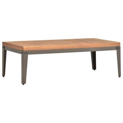 Emaga vidaxl ogrodowy stolik kawowy, 110x55x36 cm, lite drewno akacjowe