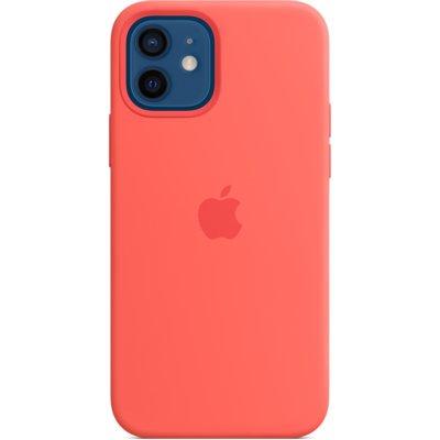 Silikonowe etui z MagSafe APPLE do iPhone 12 mini Różowy cytrus MHKP3ZM/A