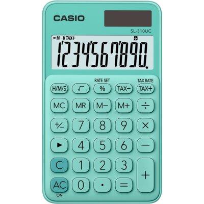 Produkt z outletu: Kalkulator CASIO SL-310UC-GN-S Morski