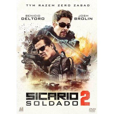 Produkt z outletu: Sicario 2: Soldado (DVD) + Książka
