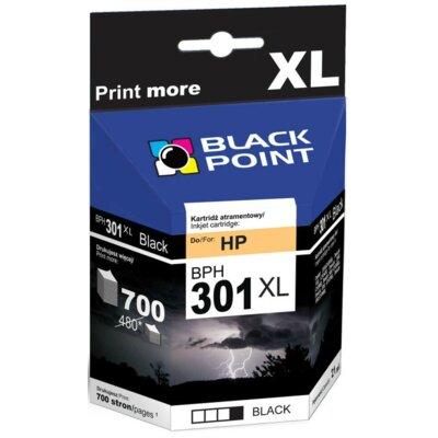 Produkt z outletu: Tusz BLACK POINT BPH301XLBK Czarny Zamiennik HP CH563EE