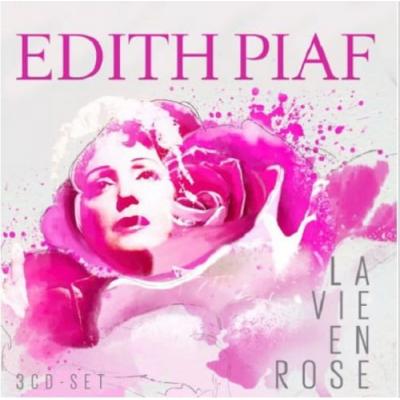 EDITH PIAF - La Vie En Rose 3 CD