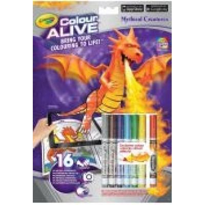 Colour alive baśniowe stwory crayola