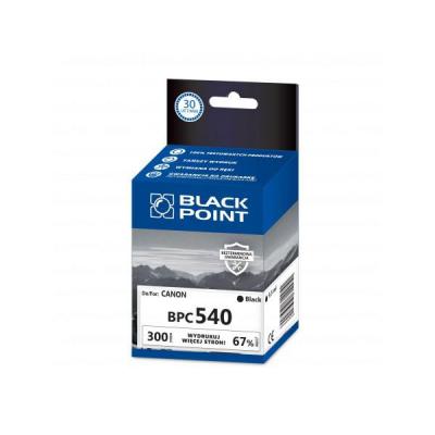 BLACK POINT BPC540 zamiennik Canon PG-540 black