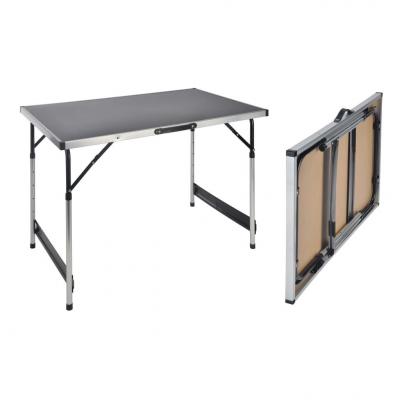 Emaga hi składany stół, 100 x 60 x 94 cm, aluminiowy