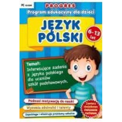 Progres. język polski 6-13 lat program edukacyjny dla dzieci cd-rom