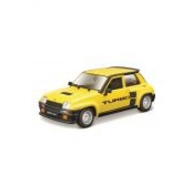 Renault 5 turbo yellow 1:24 bburago