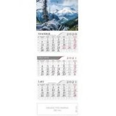 Kalendarz 2021 trójdzielny góry crux