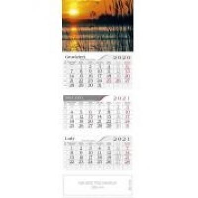 Kalendarz 2021 trójdzielny trzcina crux