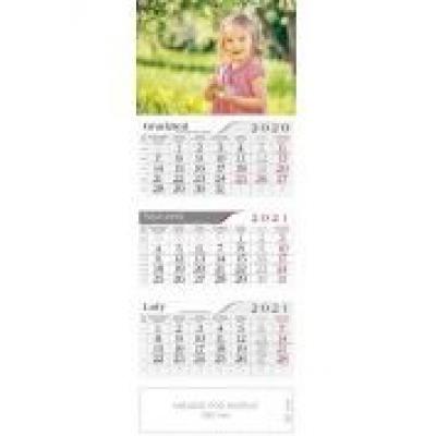 Kalendarz 2021 trójdzielny dziewczynka crux