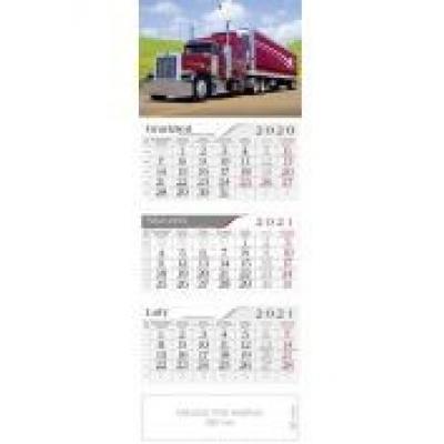Kalendarz 2021 trójdzielny truck crux