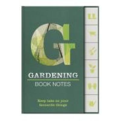 Book notes - gardening - znaczniki ogród