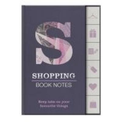 Book notes - shopping - znaczniki zakupy