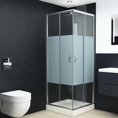 Emaga vidaxl kabina prysznicowa, bezpieczne szkło, 70x70x185 cm