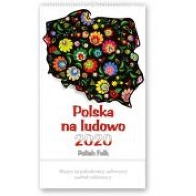 Kalendarz 2020 20-rw10 polska na ludowo