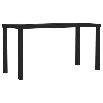 Emaga vidaxl nogi do stołu, proste, rama w kształcie i, 160 x 70 x 72 cm