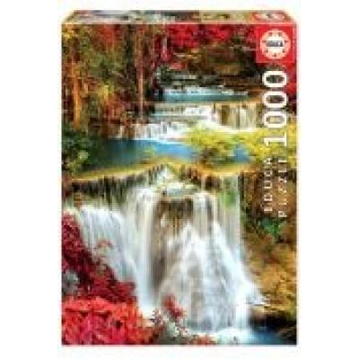 Puzzle 1000 leśny wodospad g3