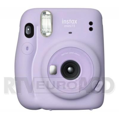 Fujifilm Instax Mini 11 (purpurowy) + wkład 10 szt + klamerki