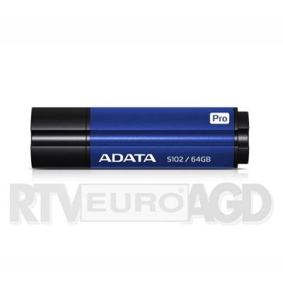 Adata S102 Pro 64GB USB 3.0 (niebieski)