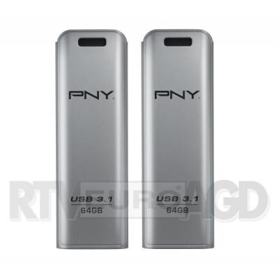 PNY 2 x Elite Steel 64GB USB 3.1
