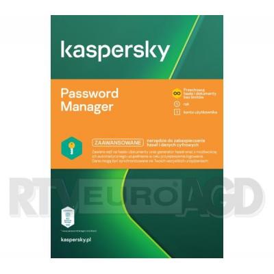 Kaspersky Password Manager 1U/1Rok (Kod)