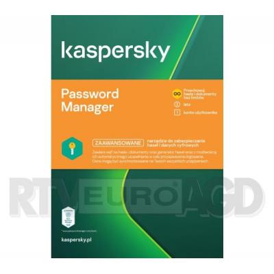 Kaspersky Password Manager 1U/2Lata (Kod)