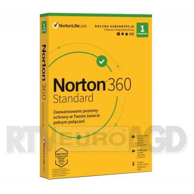 Norton 360 Standard 10GB (1 urządzenie / 1 rok)