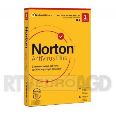 Norton AntiVirus Plus 2GB (1 urządzenie / 1 rok)