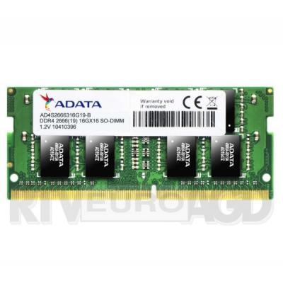 Adata DDR4 4GB 2666 CL19 SODIMM
