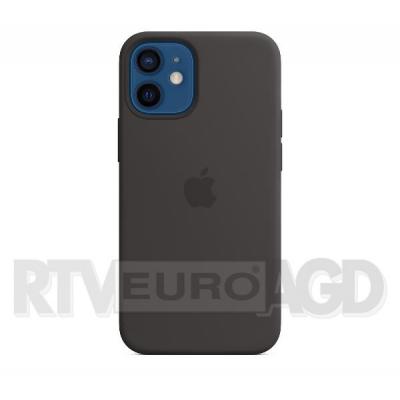 Apple Silicone Case MagSafe iPhone 12 mini MHKX3ZM/A (czarny)