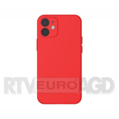 Baseus Liquid Silica Gel Case iPhone 12 mini (czerwony)