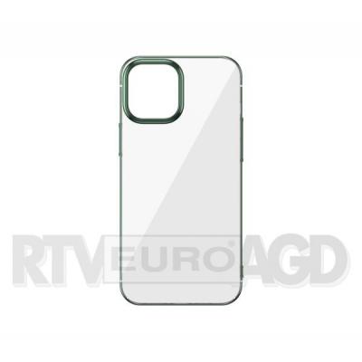 Baseus Glitter Phone Case iPhone 12 / 12 Pro (zielony)