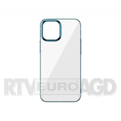 Baseus Glitter Phone Case iPhone 12 / 12 Pro (niebieski)