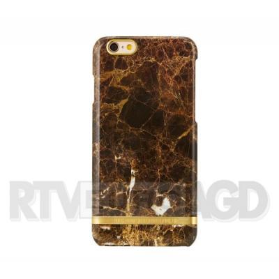 Richmond & Finch Brown Marble - Gold Details iPhone 6/6S