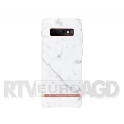Richmond & Finch White Marble - Rose Gold Samsung Galaxy S10
