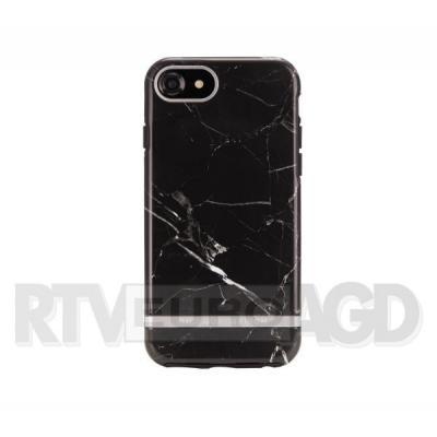 Richmond & Finch Black Marble - Silver Details iPhone 6/6s/7/8