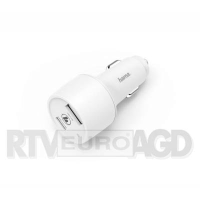Hama Qualcomm Quick Charge Power Delivery + USB-A (biały)