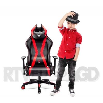 Diablo Chairs X-Horn Kids S (czarno-czerwony)
