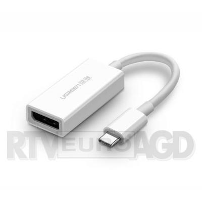 UGREEN MM130 adapter USB-C do DisplayPort (biały)