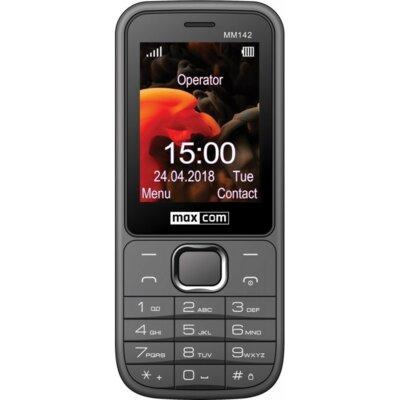 Produkt z outletu: Telefon komórkowy MAXCOM MM 142 Dual SIM Szary