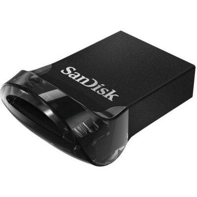 Produkt z outletu: Pamięć USB SANDISK Cruzer Ultra Fit 128GB USB 3.1 GEN1 130MB/S Czarny