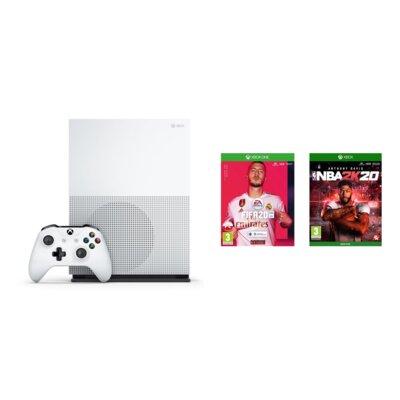 Produkt z outletu: Konsola MICROSOFT Xbox One S 1TB + FIFA 20 + NBA 2K20