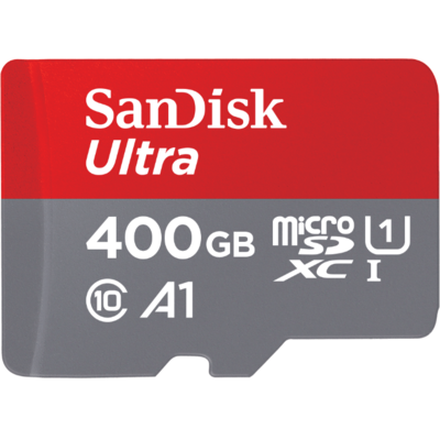 Produkt z outletu: Karta pamięci SANDISK Ultra microSDXC 400GB 100MB/s Class10 UHS-I + adapter SD
