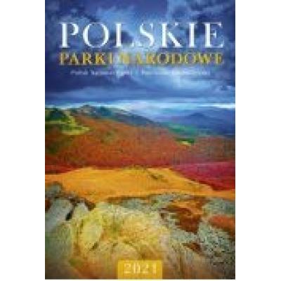 Kalendarz 2021 ścienny polskie parki narodowe crux