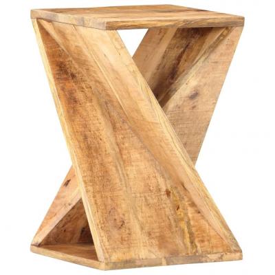 Emaga vidaxl stolik boczny, 35 x 35 x 55 cm, lite drewno mango