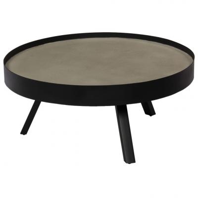 Emaga vidaxl stolik kawowy z betonowym blatem, 74 x 32 cm