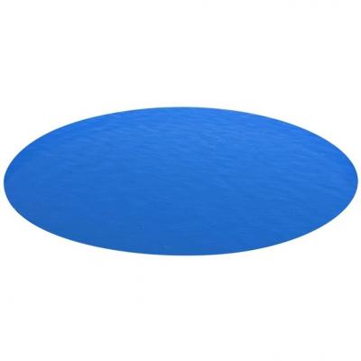 Emaga vidaxl plandeka na okrągły basen, 549 cm, pe, niebieska