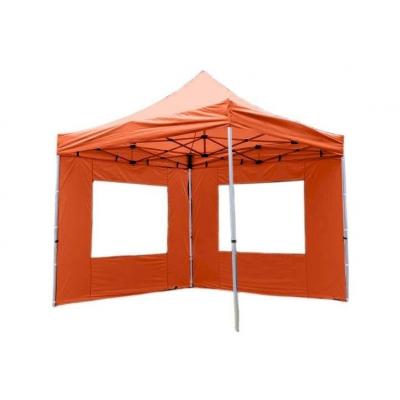 Emaga namiot ogrodowy 3x3 m automatyczny, pomarańczowy pawilon handlowy ze ściankami