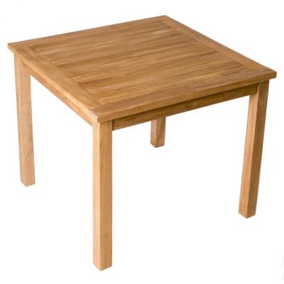 Emaga stół ogrodowy z drewna tekowego 90x90
