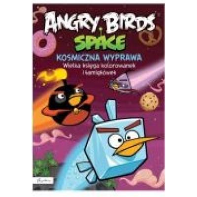 Angry birds space kosmiczna wyprawa wielka księga kolorowanek i łamigłówek